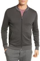 Men's Robert Barakett Cortina Front Zip Sweatshirt - Black