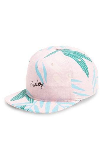 Men's Hurley Seaward Baseball Cap - Pink