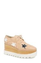 Women's Stella Mccartney Platform Oxford Us / 37eu - Metallic