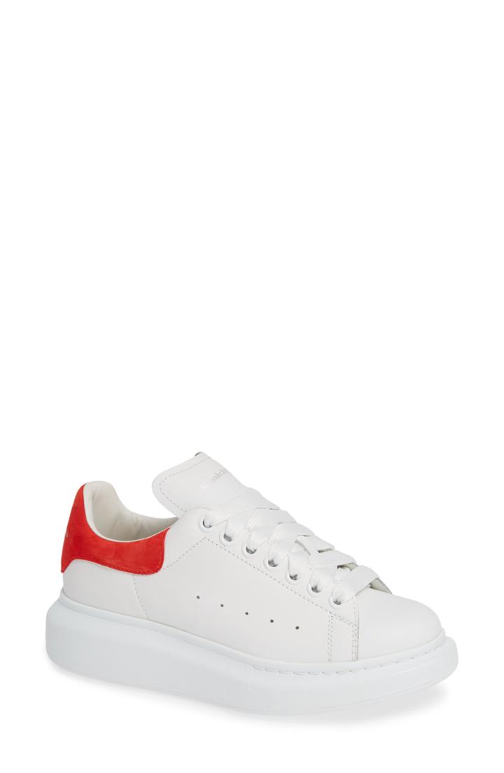Women's Alexander Mcqueen Sneaker Us / 40eu - Metallic