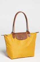 Longchamp 'small Le Pliage' Shoulder Tote - Yellow