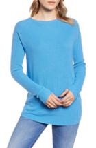 Women's Vince Ribbed Bateau Neck Sweater - Grey