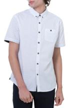 Men's 7 Diamonds Crash Into Me Woven Shirt - White