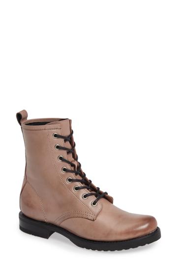 Women's Frye 'veronica Combat' Boot M - Pink