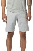 Men's Good Man Brand Modern Fit Horizontal Stripe Chino Shorts - White