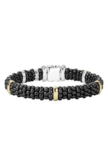 Women's Lagos 'black Caviar' Rope Bracelet