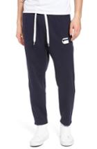 Men's G-star Raw Core Stripe Crop Sweatpants, Size - Blue