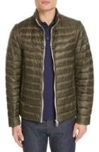 Men's Herno Down Nylon Hybrid Jacket With Detachable Sleeves Eu - Green
