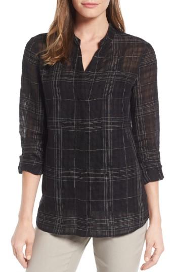 Women's Nic+zoe Summer Plaid Top