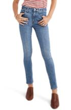 Women's Madewell 9-inch High Waist Stretch Skinny Jeans - Blue