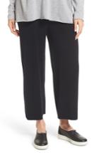 Women's Eileen Fisher Knit Cashmere Ankle Pants - Black
