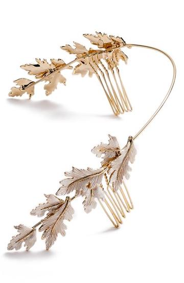 Brides & Hairpins Cinzia Leaf Halo