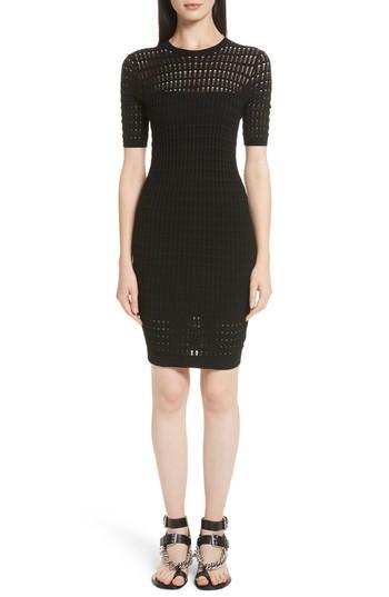 Women's T By Alexander Wang Float Stitch Lace Dress