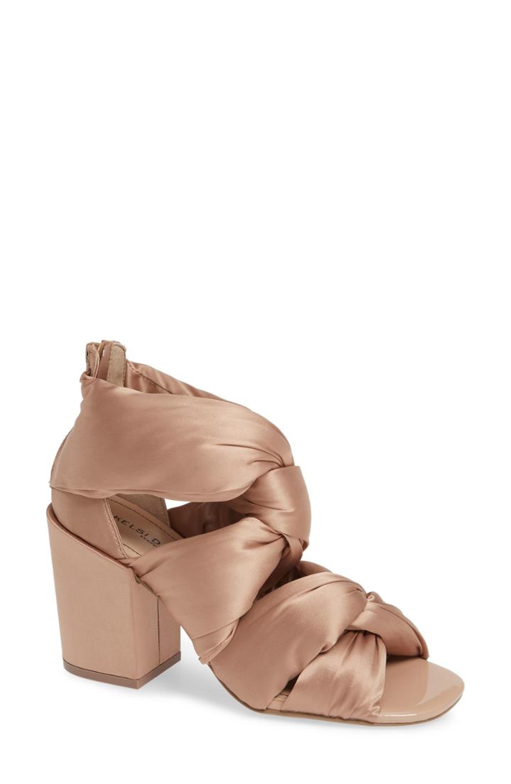 Women's Kelsi Dagger Brooklyn Maddox Knotted Strap Sandal M - Beige