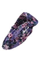 Tasha Velvet Floral Twist Head Wrap