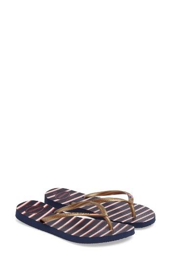 Women's Havaianas 'slim' Flip Flop /42 Br - Blue