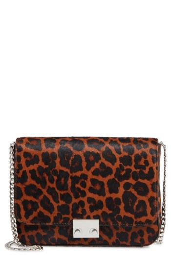 Loeffler Randall Lock Genuine Calf Hair Shoulder Bag -