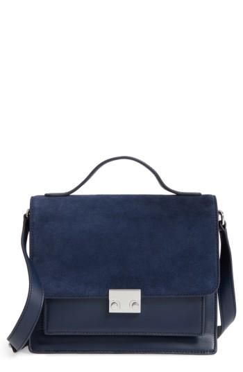 Loeffler Randall Minimal Rider Satchel - Blue