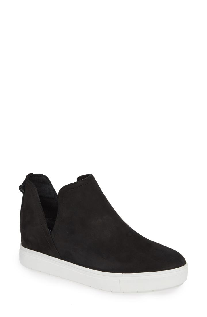 Women's Steven By Steve Madden Canares High Top Sneaker .5 M - Black