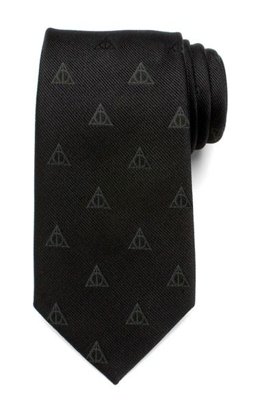 Men's Cufflinks, Inc. 'harry Potter - Deathly Hallows' Silk Tie