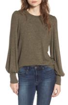 Women's Soprano Bell Sleeve Pullover - Green