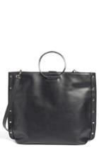 Bp. Ring Handle Faux Leather Tote - Black