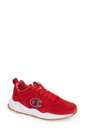 Women's Champion 93 Eighteen Sneaker M - Red