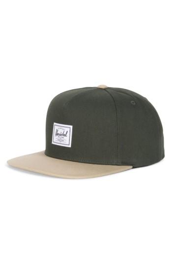 Men's Herschel Supply Co. Dean Snapback Baseball Cap - Green