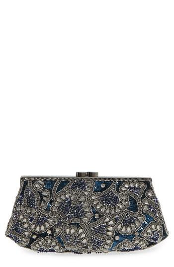 Nordstrom Chambord Rivoli Embellished Clutch - Blue
