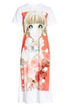 Women's Comme Des Garcons Manga Print T-shirt Dress