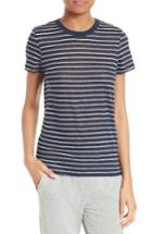 Women's Atm Anthony Thomas Melillo School Boy Stripe Linen Tee