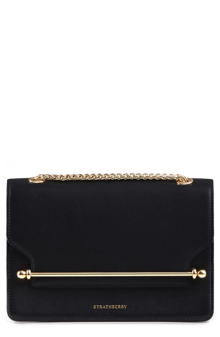 Strathberry East/west Leather Crossbody Bag -