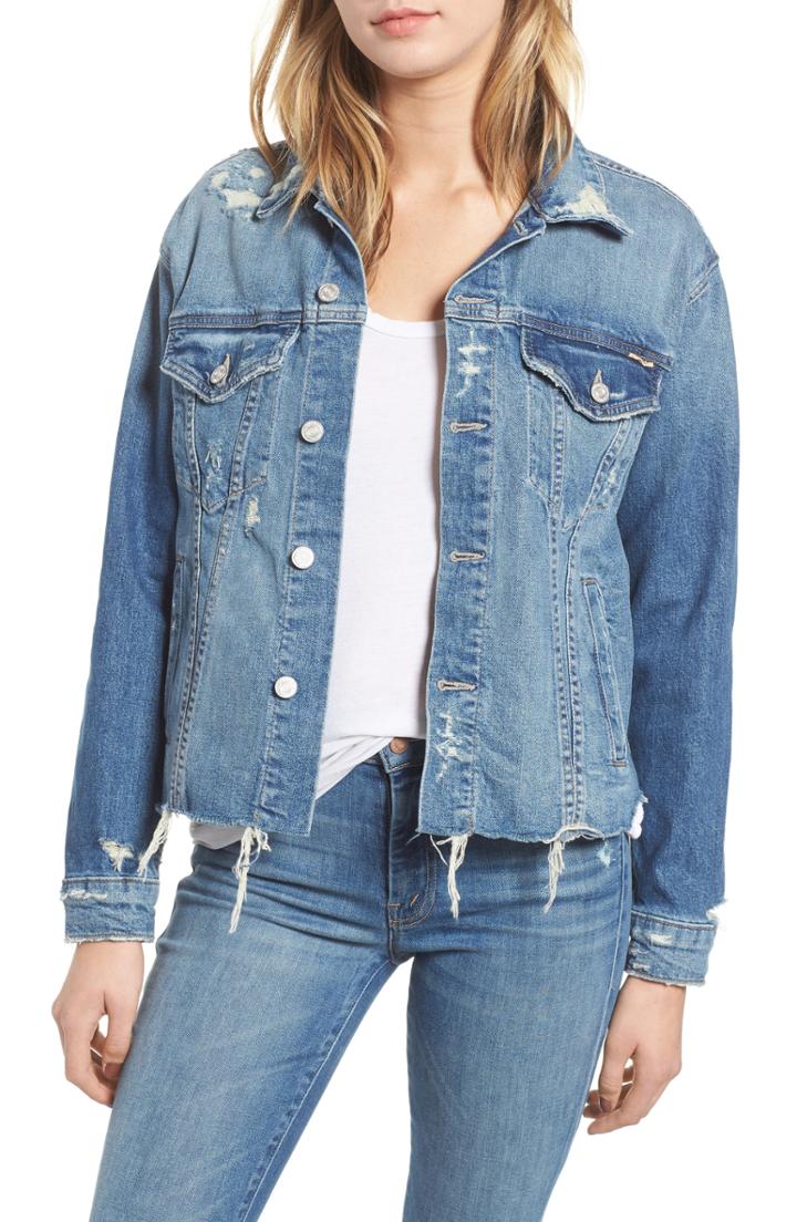 Women's Mother The Cut Denim Jacket