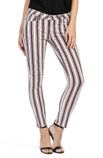 Women's Paige Verdugo Ankle Skinny Jeans - White