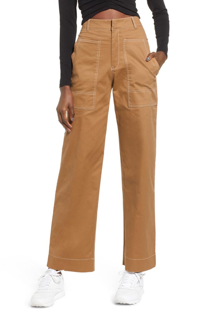 Women's Tiger Mist Ada Wide Leg Pants - Beige