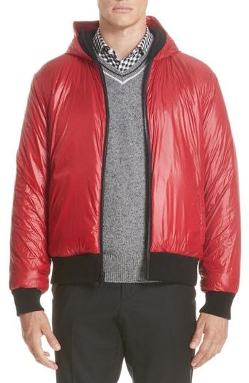 Men's Z Zegna Trim Fit Reversible Jacket - Black