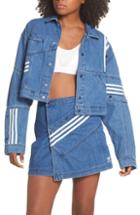 Women's Adidas Originals X Danielle Cathari Cropped Denim Jacket