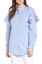 Women's Trouve Ruffle Shoulder Blouse