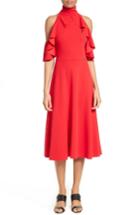 Women's Tracy Reese Midi Dress - Red