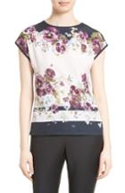Women's Ted Baker London Deniise Mixed Media Tee