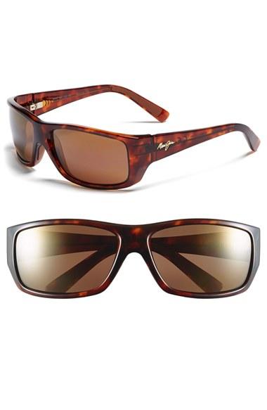 Men's Maui Jim 'wassup - Polarizedplus2' 61mm Polarized Sunglasses - Tortoise/ Hcl Bronze