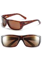 Men's Maui Jim 'wassup - Polarizedplus2' 61mm Polarized Sunglasses - Tortoise/ Hcl Bronze