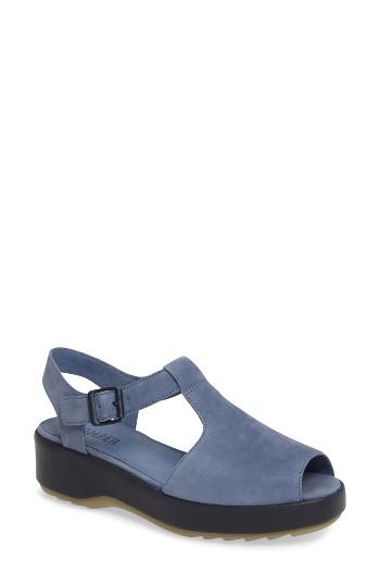 Women's Camper 'dessa' Platform Sandal Eu - Blue