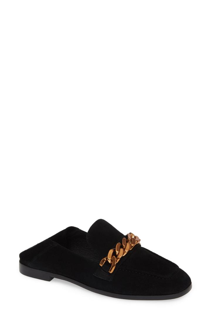 Women's Jeffrey Campbell Jesse Convertible Heel Loafer .5 M - Black