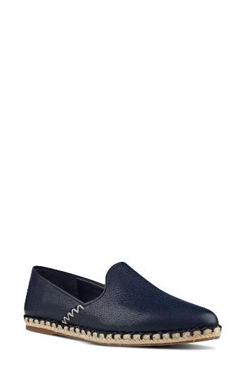 Women's Nine West Unrico Espadrille Flat .5 M - Blue