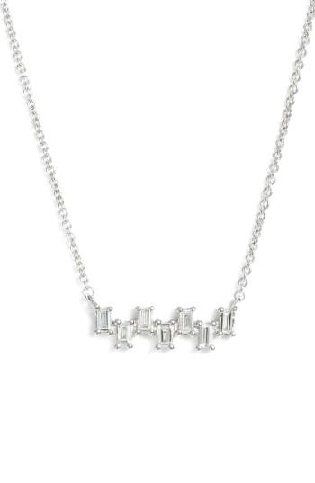 Women's Dana Rebecca Designs Sadie Diamond Bar Pendant Necklace