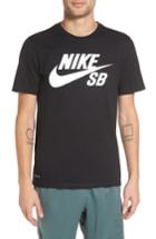 Men's Nike 'sb Logo' T-shirt - Black