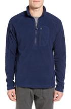 Men's Gramicci Utility Quarter Zip Fleece Sweater, Size - Blue