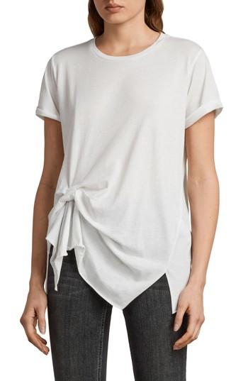Women's Allsaints Riviera Devo Tee - Ivory