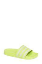 Women's Adidas 'adilette' Slide Sandal Women's / 4 Men's M - Yellow